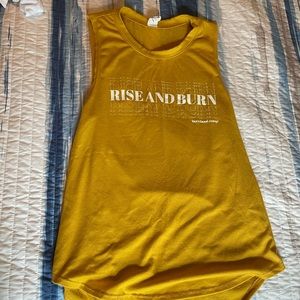 Burn boot camp tank top